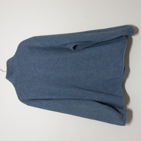 Alpine design sweater jacket pullover men XL comfy outdoor blue long sleeves - Picture 6 of 8